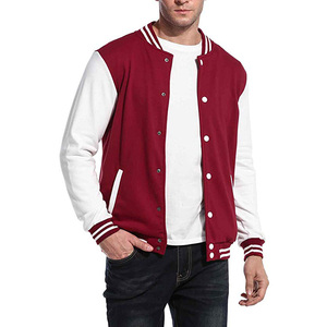 Nouvelle arrivée Veste universitaire Letterman avec broderie en chenille Serviette Manches en cuir d'hiver Logo frontal Veste de baseball Letterman - Product Image 6