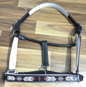 Harnais de cheval en cuir rembourré de style anglais personnalisé, durable, avec logo personnalisé, options de design/couleur de haute qualité pour l'équitation - Product Image 1