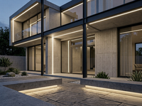 Tira de Luz LED de Neón Impermeable AC 220V, 14x25mm, 50m, 9W, SMD2835, 144LEDs, 3000k, 4000K, 6500K, Iluminación LED de Neón Flexible para Interiores y Exteriores