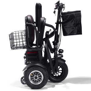 Achetez le nouveau scooter électrique pliable Confident Original Moto, 48V 1000W, double moteur, batterie lithium, acier inoxydable, noir - Product Image 2