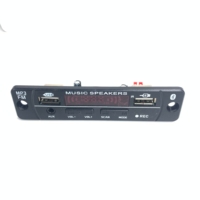 Carte de circuit imprimé amplificateur USB MP3 sans fil Bluetooth, schéma de carte de circuit imprimé pour lecteurs MP3 et radios