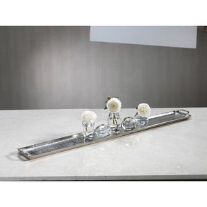 Plateau en aluminium de style vintage avec artisanat antique parfait pour le service élégant et l'amélioration de la décoration intérieure - Product Image 5