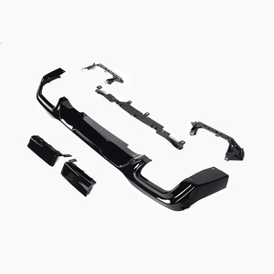 Kit de Carrocería Exterior Estilo MP en Negro Brillante ABS, Alerón Delantero, Faldones Laterales, Difusor Trasero para <span class=keywords><strong>BMW</strong></span> Serie <span class=keywords><strong>2</strong></span> <span class=keywords><strong>Gran</strong></span> Coupé F44 2019 2021 - Product Image 5