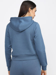 2025 nuevas sudaderas con capucha de invierno de algodón de lujo para mujeres señoras al por mayor logotipo frontal impreso cuello con capucha en blanco - Product Image 6