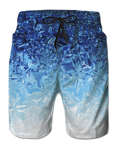 Nouveaux shorts en mesh imprimés par transfert thermique décontractés pour hommes |   Motif et logo personnalisés |   Taille élastique respirante - Product Image 4