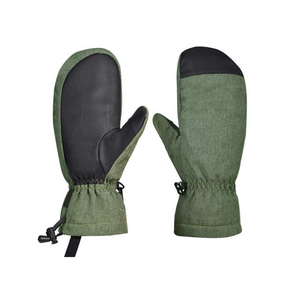 Gants de ski unisexes en coton pour le snowboard avec doublure en polaire amovible Gants de ski en spandex imperméable - Product Image 5