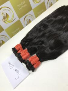 Meilleur prix pour 60cm vierge vietnamienne Remy Super Double 100% pur brut non transformé Extensions de cheveux humains en vrac vagues profondes - Product Image 5