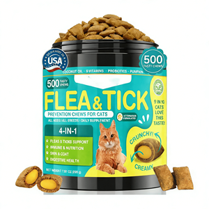 OEM/ODM  Protector de Seguridad para Gatos al Aire Libre, Masticables para Gatos contra Pulgas y Garrapatas, Masticables de Larga Duración para la Prevención de Plagas - Product Image 1