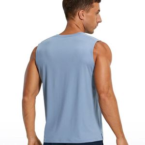 Camiseta de Manga Regular Vintage para Hombre, Ropa de Gimnasio para Fitness Muscular, Ropa Deportiva de Verano, Estilo Informal, Estampado Tejido - Product Image 3