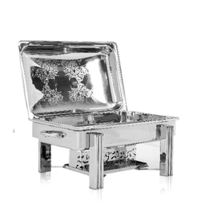 Wholesale Price Chaffing Dish Round Shape Alcohol <b>Electric</b> <b>Buffet</b> Used <b>Food</b> <b>Warmer</b> Stainless Steel Catering Use Chafing Dishes - Product Image 4