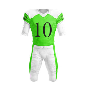 Maillot de football américain grande taille personnalisable en gros uniforme de sublimation respirant pour les ensembles d'équipe - Product Image 5