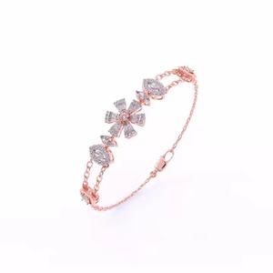 Customized <b>Jewelry</b> <b>Design</b> Rose/ White/ Yellow Gold Diamond <b>Jewelry</b> For Girls And Women - Product Image 6