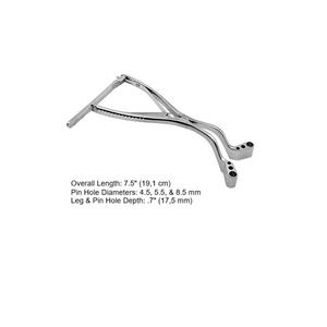 Rétracteur de cheville et de pied orthopédique Mantis, manuel, en acier inoxydable, instruments chirurgicaux, approuvé CE ISO - Product Image 6