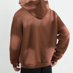 เสื้อฮู้ดกันลมสำหรับผู้ชาย, 100% ผ้าฝ้ายสำหรับฤดูหนาว - Product Image 2