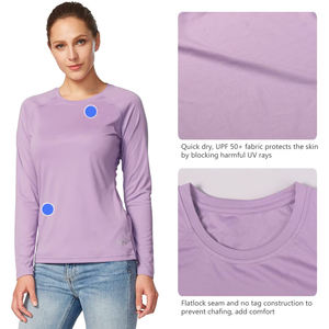 Women's Long Sleeve <b>Hoodie</b> Fishing & <b>Running</b> Shirt Custom Design with Own Logo Quick Dry & UV Protection Waterproof UPF 50+ - Product Image 2