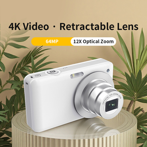 กล้องดิจิตอลขนาดกะทัดรัด บันทึกวิดีโอ 4K HD ความละเอียด 64MP แบตเตอรี่ใช้งานได้ยาวนาน ซูมออปติคอล 16 เท่า เลนส์แบบยืดหดได้ รองรับการ์ด SD - Product Image 5