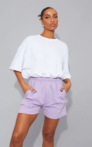 Nouveauté : Shorts de yoga et de plage pour femmes, grande taille, couleur unie, respirants, écologiques, séchage rapide, tissu éponge personnalisé - Product Image 5