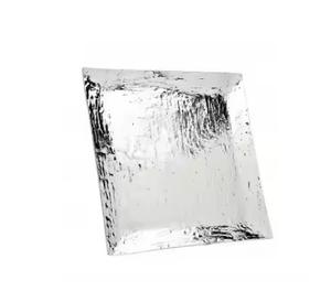 ถาดอลูมิเนียมตกแต่งหรูหราร่วมสมัยเหมาะสำหรับโต๊ะรับประทานอาหารแบบทันสมัยที่เสิร์ฟขนมและเครื่องดื่มเทคนิคงานฝีมือโลหะ - Product Image 3