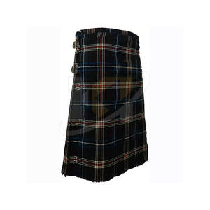 Qualité supérieure Vente à chaud Tartan pour hommes Kilts Nouveau style Couleur unie Fabriqué en Kilts Tartan pour hommes de haute qualité - Product Image 4