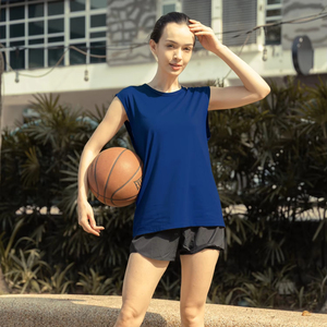 Ultifresh Sporty Performance Sports Unisexe Singlet 100% Polyester Respirant Évacuation de l'humidité 3D Absorbant la sueur Tricoté ODM - Product Image 6