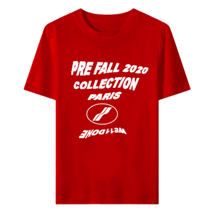 Hommes OG 2020 Style 100% coton T-Shirt qualité supérieure O cou à manches courtes respirant tissu écologique impression de logo personnalisé - Product Image 2