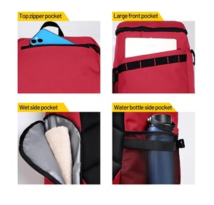 Fournisseurs Personnalisable Bleu Noir Hommes Toile Sport Basketball Sac À Dos Élégant Femmes Imperméable Sport Sac À Dos - Product Image 4