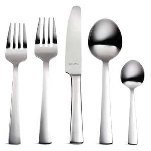 Juego de cubiertos de metal minimalista de nuevo diseño Cubiertos de diseñador para eventos de boda y regalos de negocios Características sostenibles - Product Image 4