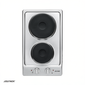 Table de cuisson électrique Jollynox Vega 2 zones 30 cm en céramique, acier inoxydable, classe 1PVG2E - Product Image 2