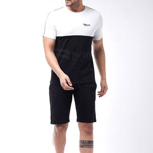 Nueva moda para hombre, conjuntos de pantalones cortos para correr, ropa deportiva transpirable con logotipo personalizado, gran oferta, talla XL para el verano - Product Image 1