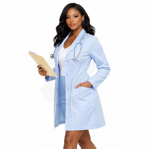Blouse de laboratoire médicale pour infirmières, uniforme professionnel, vêtements de travail, fabrication sur mesure - Product Image 2