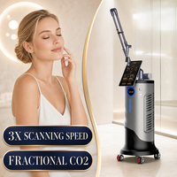 Mesin Laser CO2 Fraksional Perfectlaser Epidermal Mixed Pulse Fractional 40W Sistem Penggerak Digital Berdaya Tinggi 1200W HD 50Hz