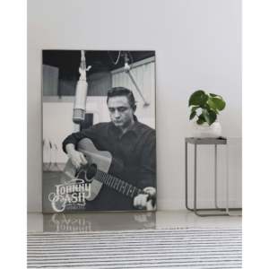 Johnny Cash 'The Man in Black' <b>Poster</b> Studio Wall Art Paper Material - Product Image 4