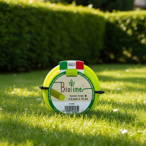 Hilo de nailon redondo BIOLINE para desbrozadora, 2 mm x 15 m, amarillo, 016485, para herramientas de jardín Brumar - Product Image 3