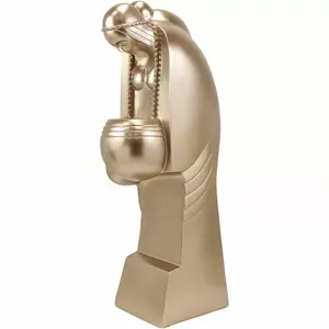 Moderna Estatua Decorativa de Metal Hecha a Mano, Arte Decorativo de Animales, Busto Artesanal para un Estilo Elegante, Hecho por Zahid Export - Product Image 2