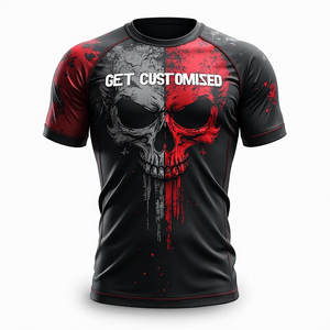 Rash Guards Proveedor 100% Alta calidad MMA Rash Guards Fabricante al por mayor para entrenamiento y uso de competición - Product Image 2