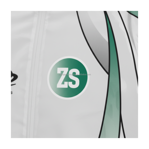 Ensemble coupe-vent en polyester de qualité supérieure 220GSM tissu respirant résistant à l'eau vert gris dégradé avec logo personnalisé imprimé grande taille - Product Image 6