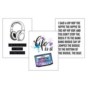 Conjunto de Impresiones Artísticas Musicales para Decoración de Pared - Product Image 2