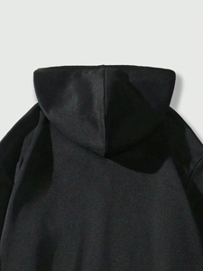 เสื้อฮู้ดซิปสำหรับผู้ชาย พิมพ์ลายตามสั่ง ผ้าฟลีซคอตตอน 100% ระบายอากาศได้ดี แห้งเร็ว ให้ความสบายในฤดูหนาว - Product Image 5