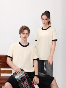 เสื้อยืดผู้ชายคอกลม ผ้าคอตตอนถักคุณภาพสูง 100% น้ำหนัก 210GSM สำหรับขายส่งช่วงฤดูร้อน รับสกรีนโลโก้และงานพิมพ์ดิจิทัลตามแบบ - Product Image 4