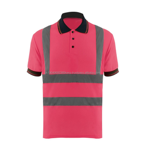 T-shirt de sécurité haute visibilité à manches courtes pour homme de bonne qualité, réfléchissant, respirant et durable - Product Image 2