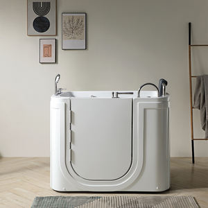 ホワイトアクリルマッサージタブエルダー障害者ウォークインバスタブウォークインタブ高齢者 - Product Image 2