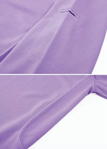 Cómodo para camiseta Polo con piqué de algodón transpirable silueta inteligente y patrón sólido con estilo llamativo - Product Image 3