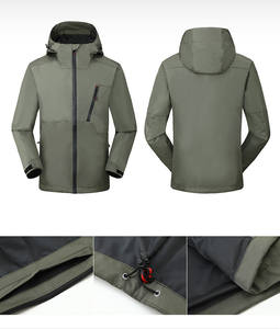 แจ็คเก็ตกันลมสำหรับผู้ชายเสื้อกันลมเสื้อแจ็คเก็ตกันลมสำหรับฤดูหนาวออกแบบโลโก้ได้ตามต้องการ - Product Image 1