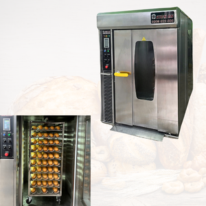 Horno de pan fácil de usar, panadería, 10 bandejas, capacidad de 22Kw/H, equipo para hacer pan, acero inoxidable, Pe y palé de madera, marca Kien An - Product Image 1