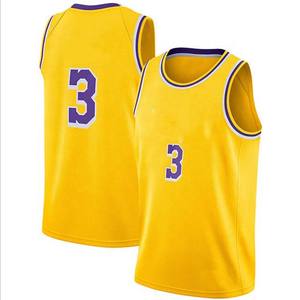 Basket-ball adultes été 2025 conception personnalisée 100% Polyester personnalisé séchage rapide été athlétique Laker basket-ball maillot vêtements de sport - Product Image 1