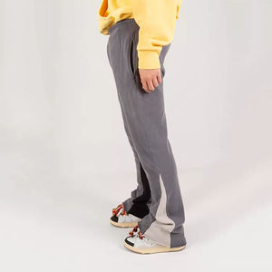 กางเกงจ็อกเกอร์ผู้ชายทรงบาน ผ้าแคนวาสหนา ใส่สบาย เอวยางยืด สไตล์ฮิปฮอป ออกแบบเองได้ คุณภาพพรีเมียม โดย FAZN - Product Image 2