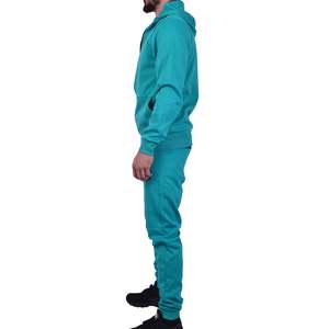 High-quality Street Fashion <b>Zip</b> <b>up</b> Tracksuit Cotton Fleece Slim Fit Tracksuit Sportswear Gym Wear 2 Piece Set Men's Tracksuit - Product Image 2