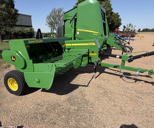 Presse à balles carrées John Deere 348, haute efficacité, machine agricole, presse à balles rondes avec entraînement par tracteur, durable pour usage agricole - Product Image 5