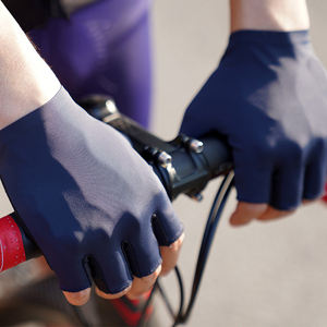 2024 High Quality <b>Light</b> Weight New Design Half <b>Fingers</b> Coverage Customized Logo Cycling Gloves On Sale - Product Image 2