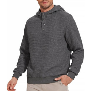 High Quality Hot Selling Men's Knitted Hoodies Premium Quality Breathable Winter Collection Casual Wear Wholesale 100% Cotton - Product Image 2